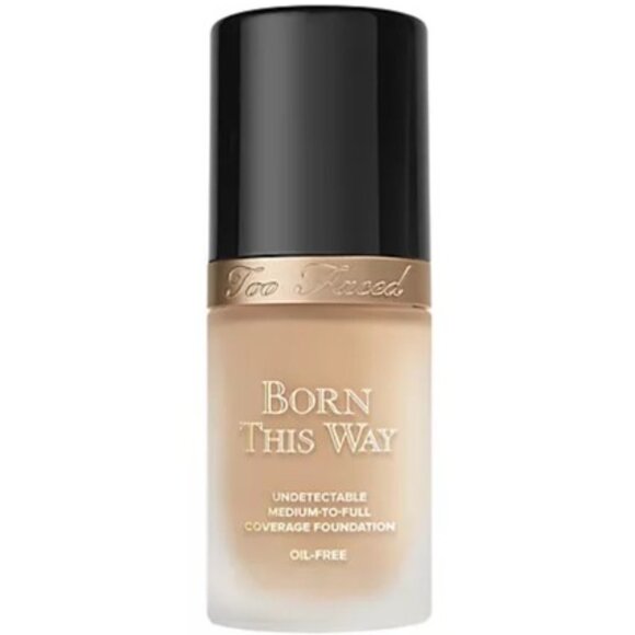 TOO FACED Born This Way Flawless Coverage Natural Finish* Foundation ~ NUDE NIB - Picture 2 of 16
